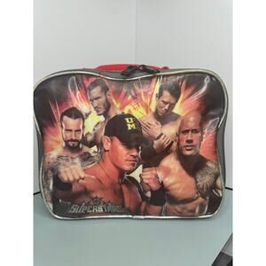 2014 WWE Superstars Softside Storage Bag - The Rock, John Cena & Other Greats